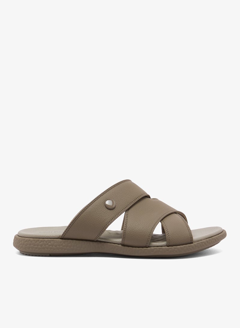 Robert Wood Mens Arabic OMANI Fashion Slipper - Image 1